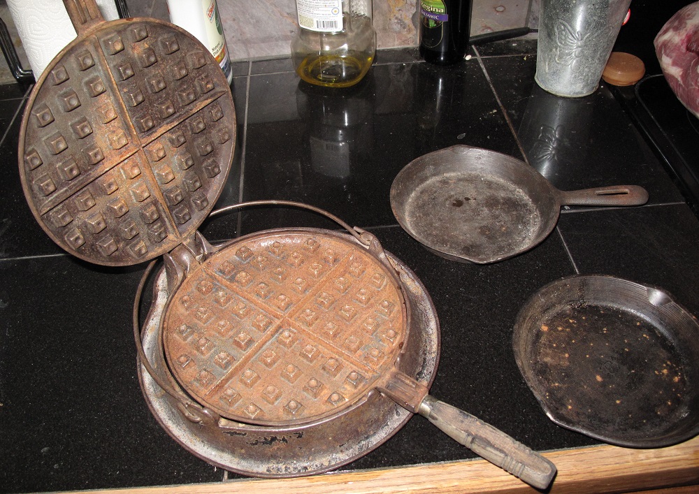 Old fashion Waffle Iron